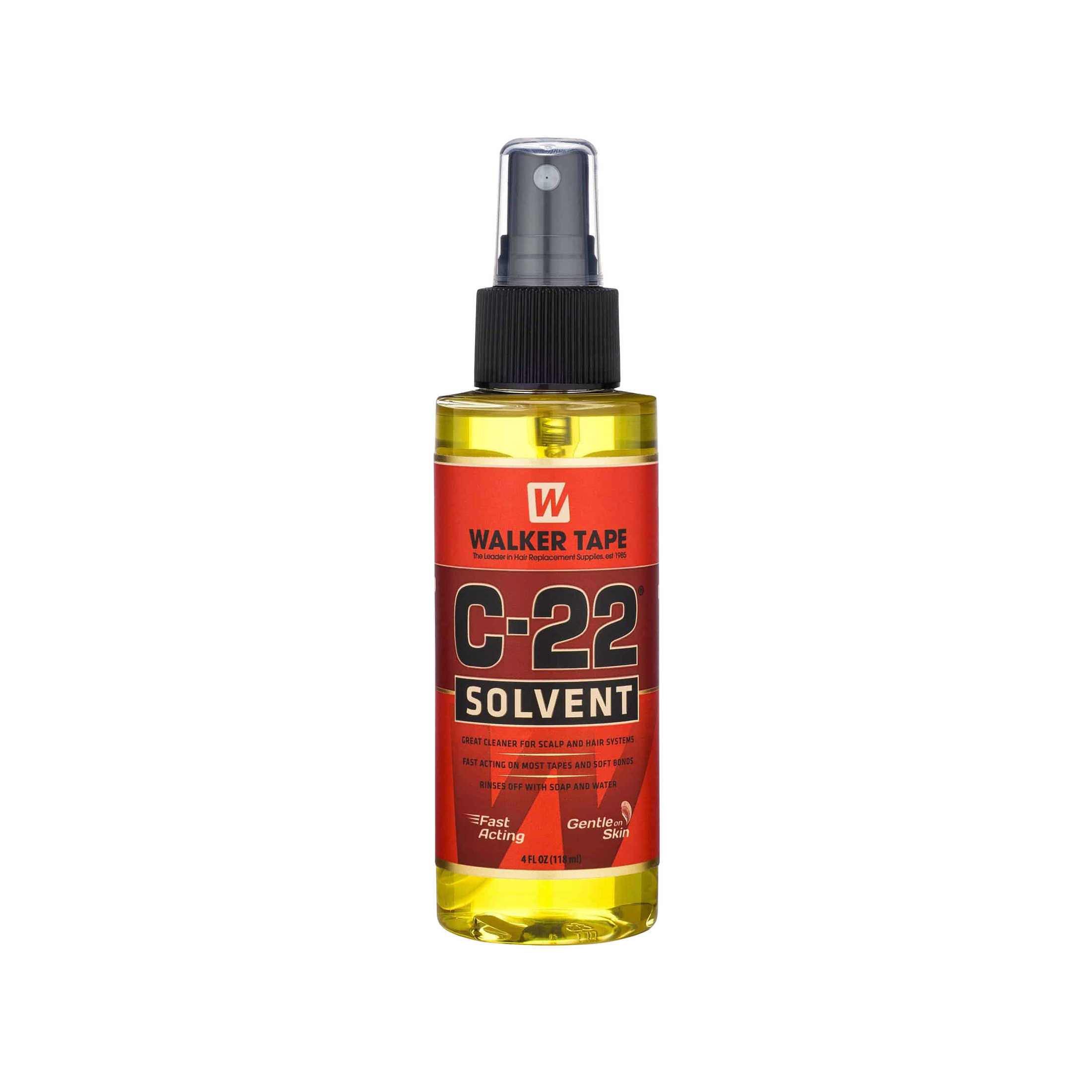 Walker| C-22 Citrus Solvent, 4oz(118ml), Soft Bonds Wig Glue Remover