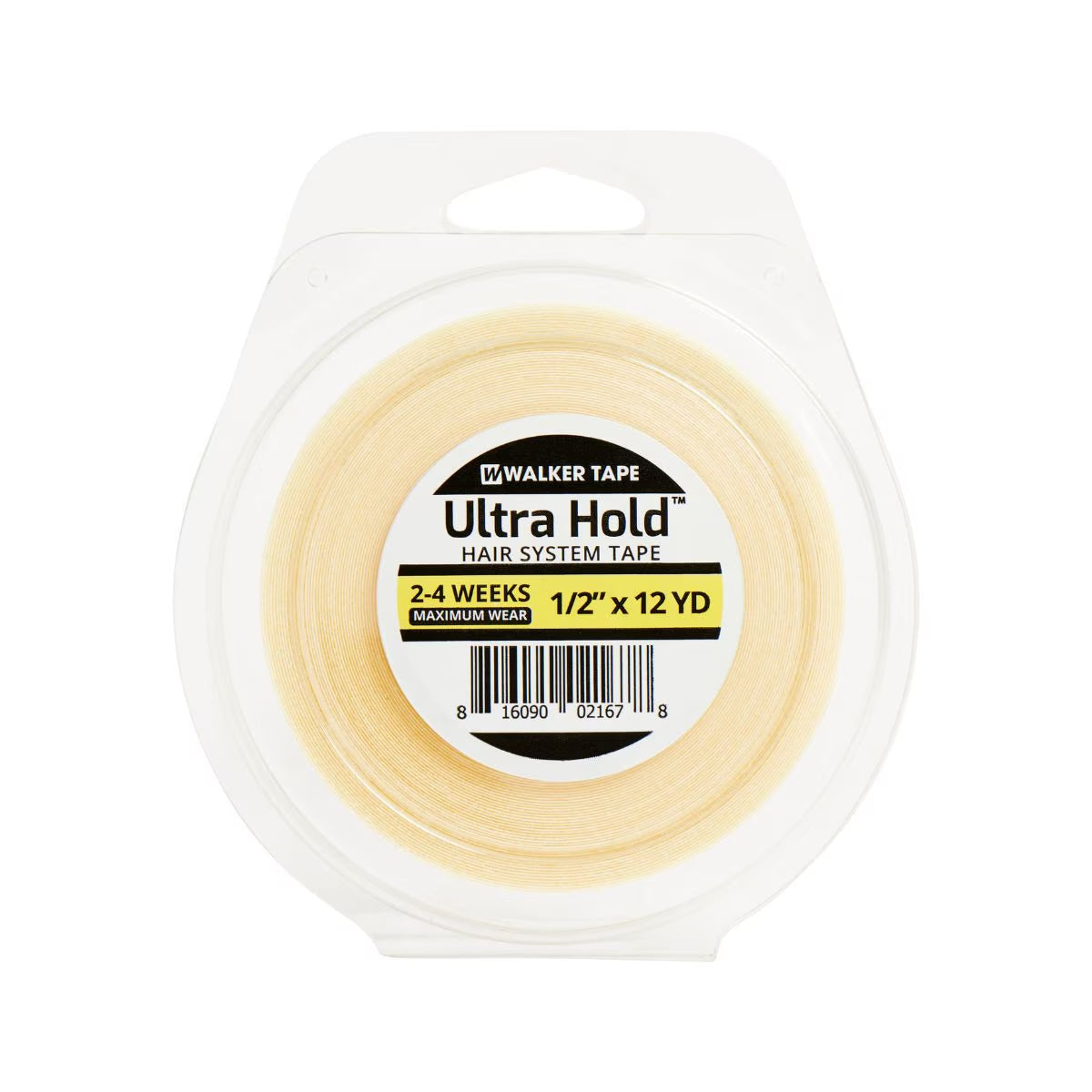 Walker| Ultra Hold Roll Tape, Double Sided Adhesive, Hair Toupee Tape