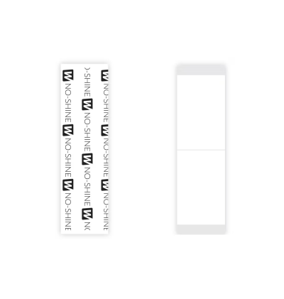 Walker| No Shine Tape 1" X 3" Strips, 36PCS/Bag, Daily Wear Tape