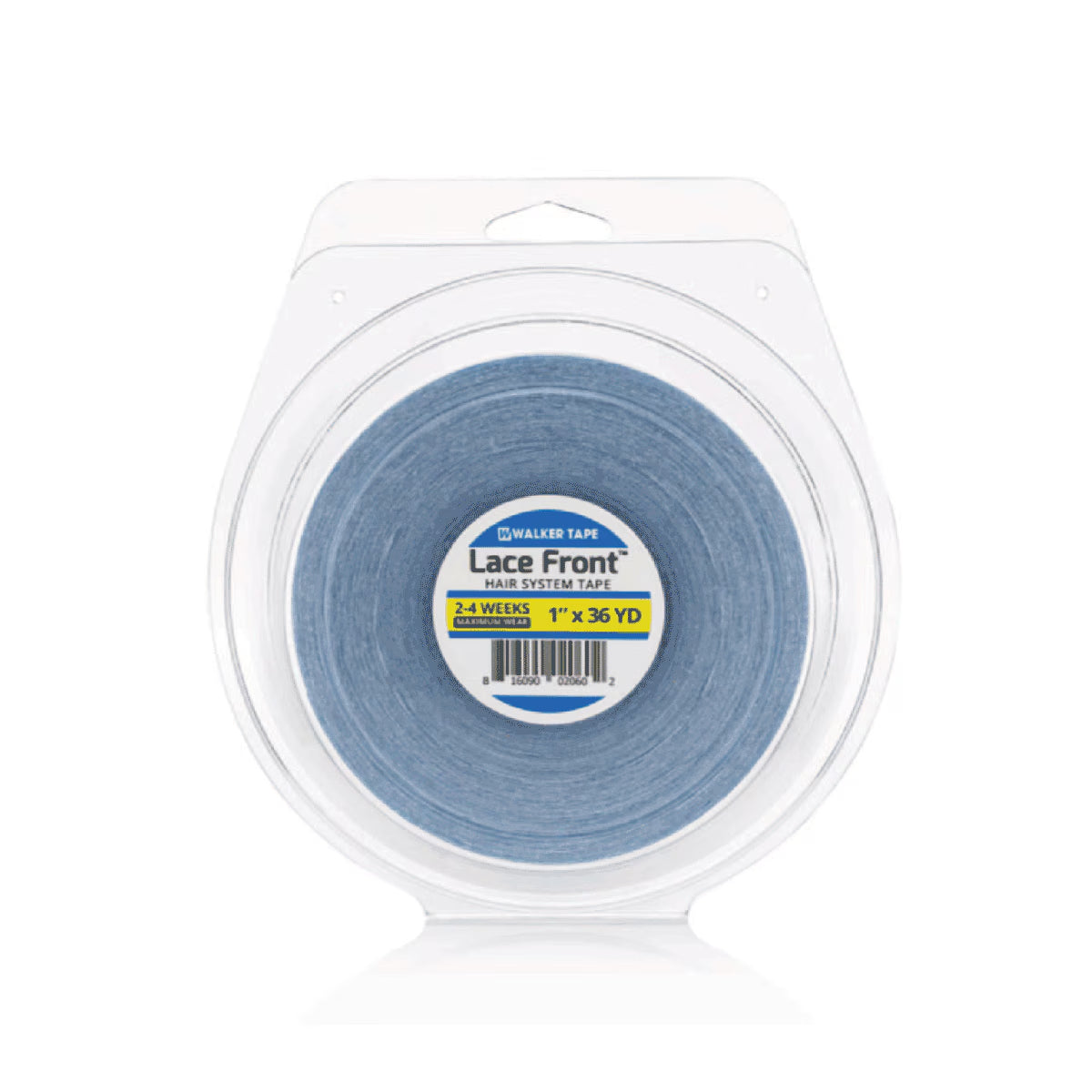 Walker| Lace Front Support Tape (Blue Liner), Double Side Roll Tape Stickers Adhesive for Men Hair System