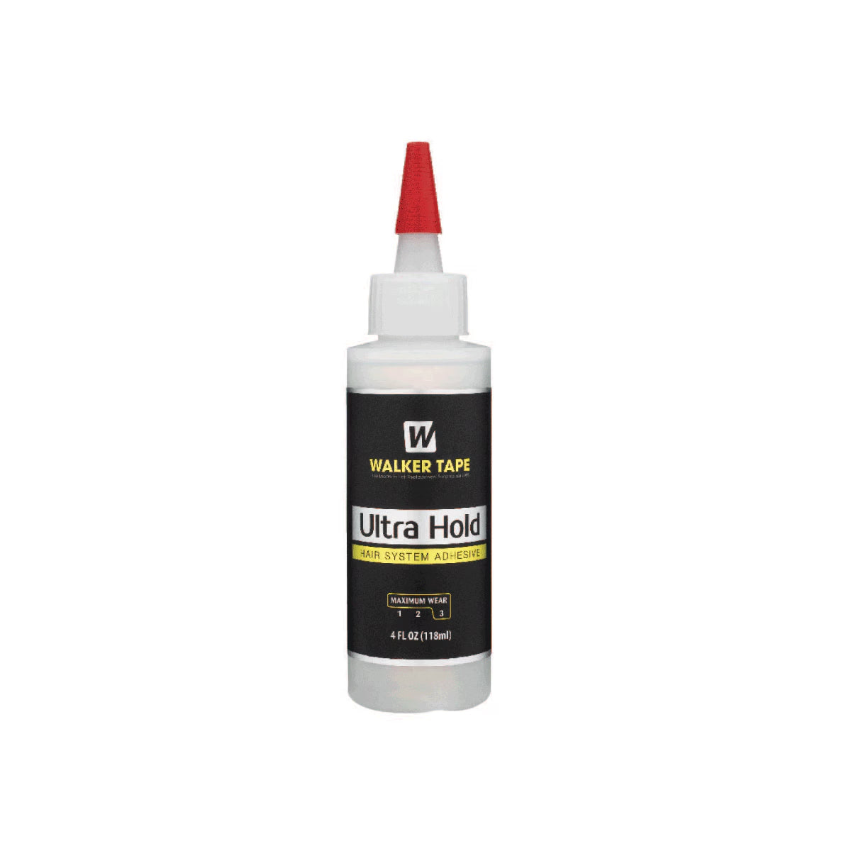 Walker| Ultra Hold Adhesive Squeeze Bottle, Acrylic-Soft Bond, 4oz/ 16oz